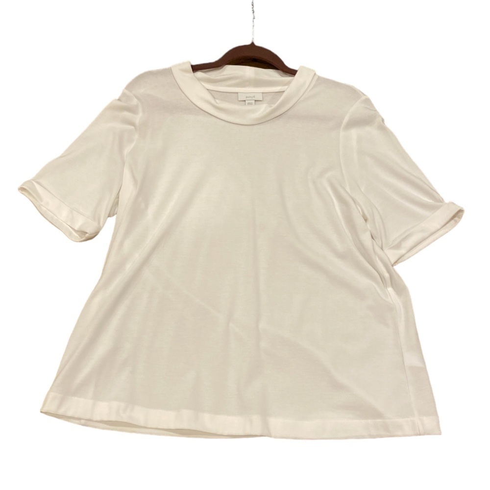 Pure Jill J Jill White Top. Size Medium